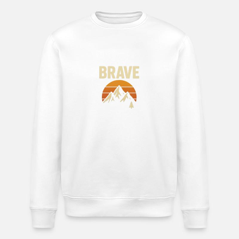 tapfer - Stanley/Stella Unisex Bio-Sweatshirt ROLLER - Weiß
