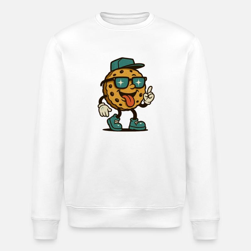 Cookie Walker - Stanley/Stella Unisex Bio-Sweatshirt ROLLER - Weiß