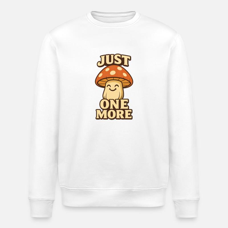 Juste un champignon de plus - Sweat bio ROLLER Stanley/Stella Unisexe - blanc