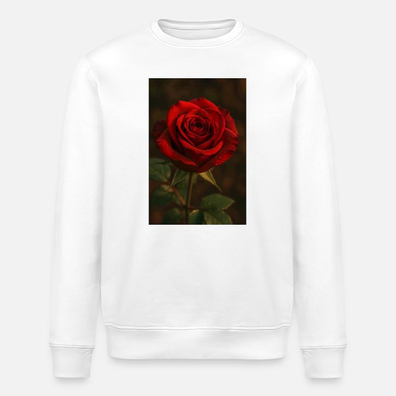 Furcht erhob sich - Stanley/Stella Unisex Bio-Sweatshirt ROLLER - Weiß