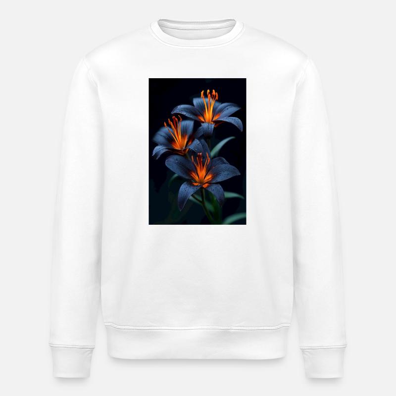 Minuit Lily Ember Glow - Sweat bio ROLLER Stanley/Stella Unisexe - blanc