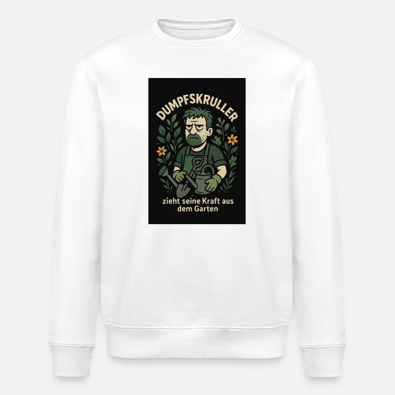 Garden Power Gärtner - Stanley/Stella Unisex Bio-Sweatshirt ROLLER - Weiß