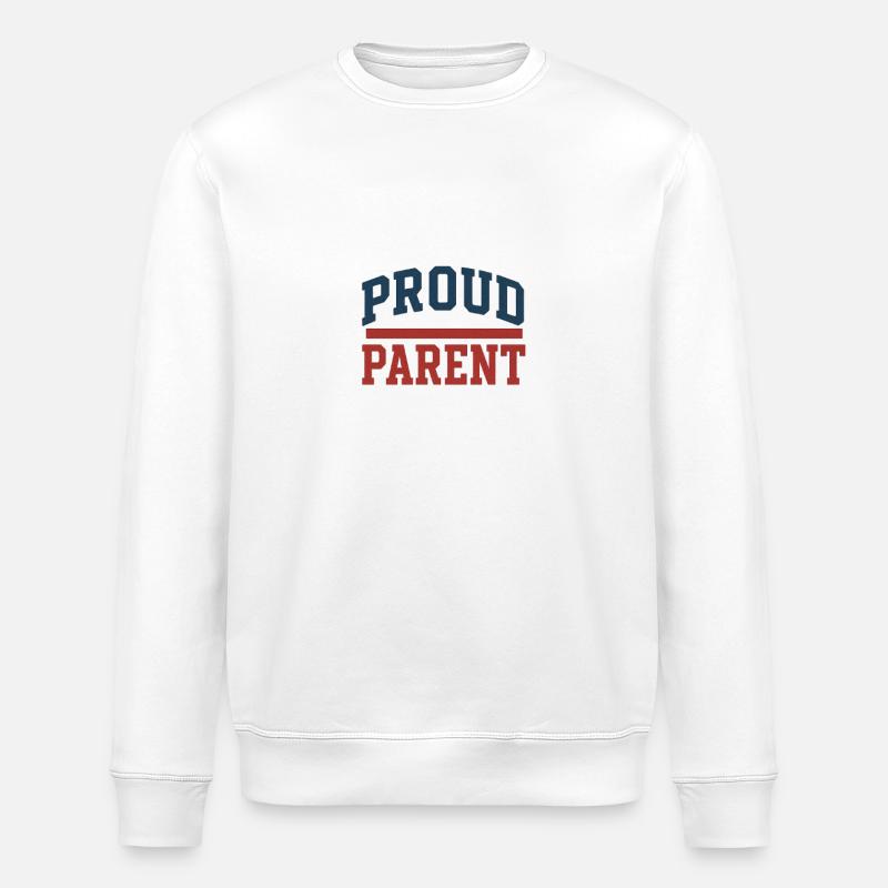 Stolzer Elternteil - Stanley/Stella Unisex Bio-Sweatshirt ROLLER - Weiß