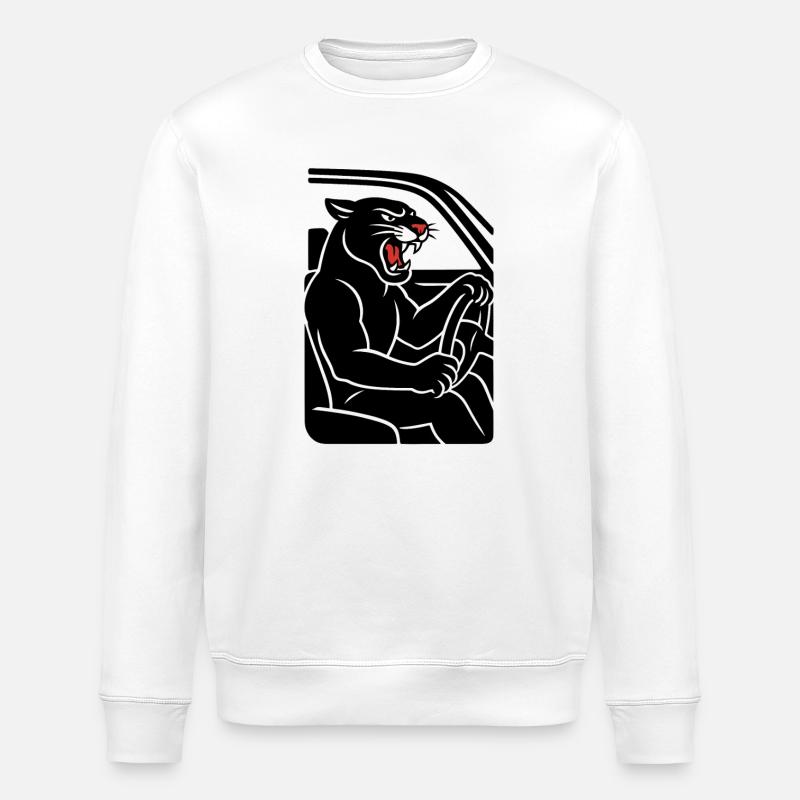 Panther Auto - Stanley/Stella Unisex Bio-Sweatshirt ROLLER - Weiß