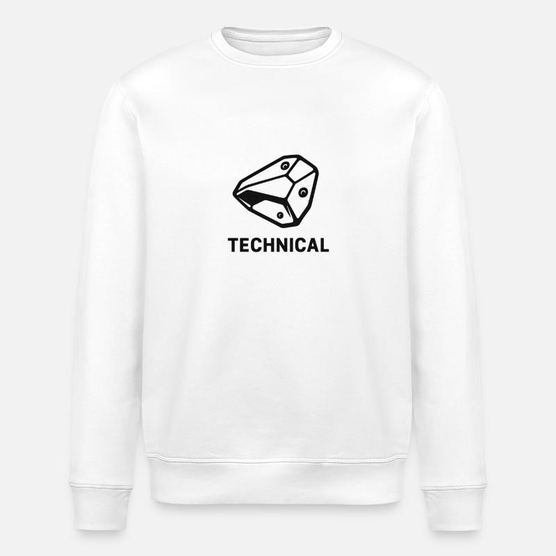 Technical Boulder - Stanley/Stella ROLLER Unisex Organic Sweatshirt - white