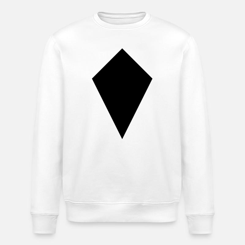 Drachenviereck - Stanley/Stella Unisex Bio-Sweatshirt ROLLER - Weiß