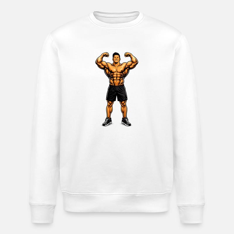 construit différemment - Sweat bio ROLLER Stanley/Stella Unisexe - blanc