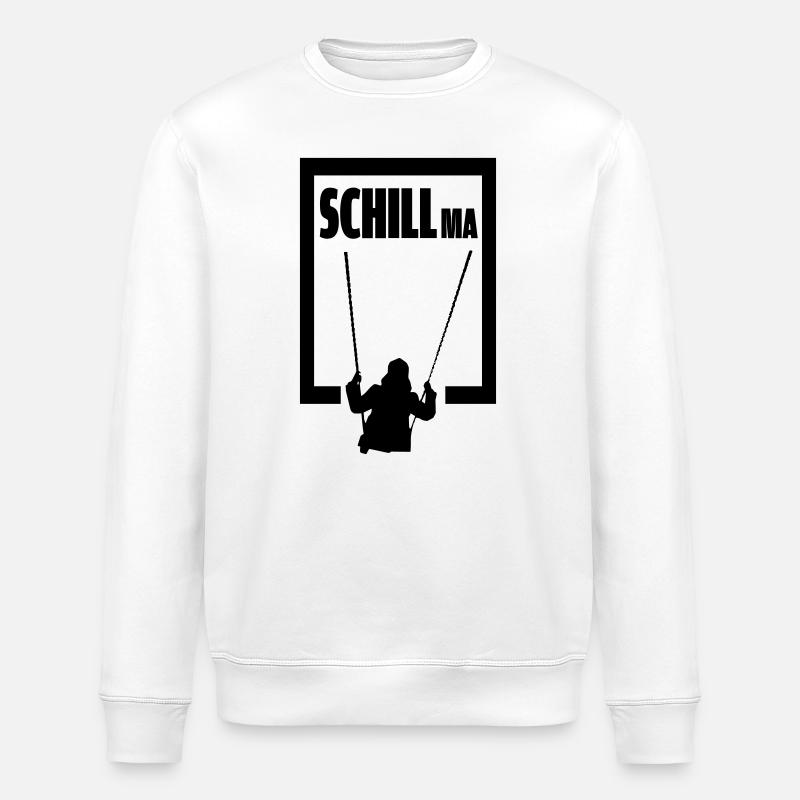SchillMa - Stanley/Stella ROLLER Unisex Organic Sweatshirt - white