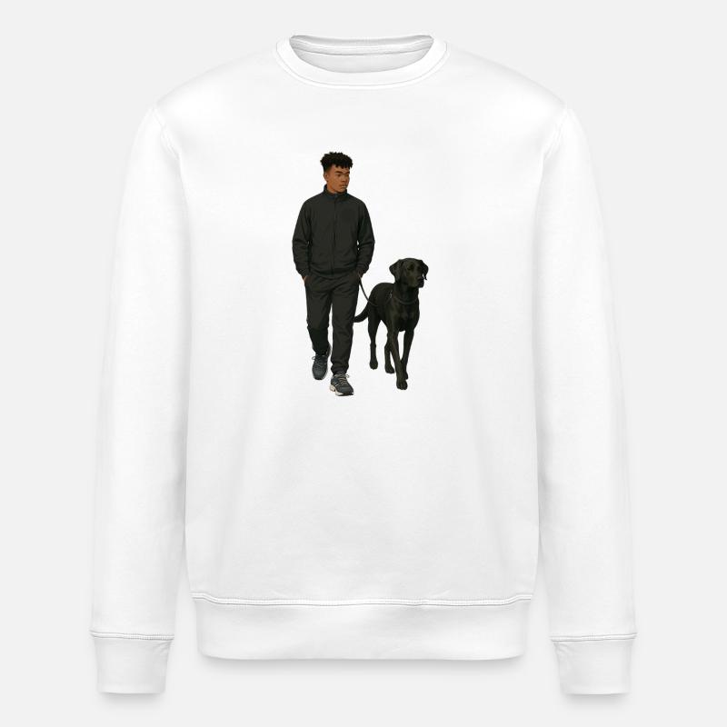 Matt - Stanley/Stella ROLLER Unisex Organic Sweatshirt - white