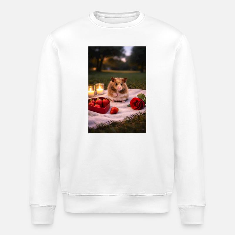 Chico 11 : Saint-Valentin 2026 - Sweat bio ROLLER Stanley/Stella Unisexe - blanc