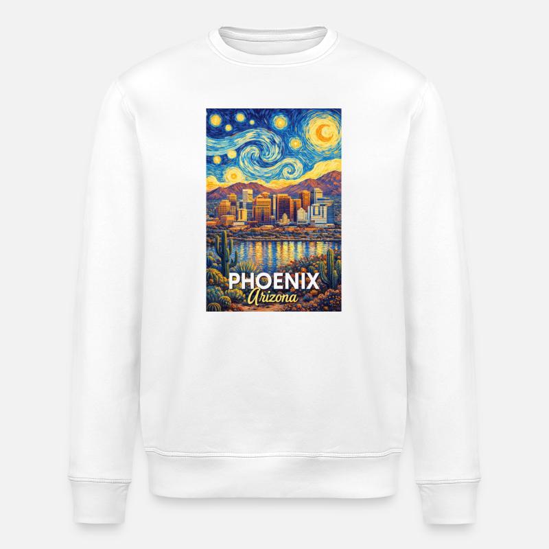 Phoenix, Arizona - Sweat bio ROLLER Stanley/Stella Unisexe - blanc