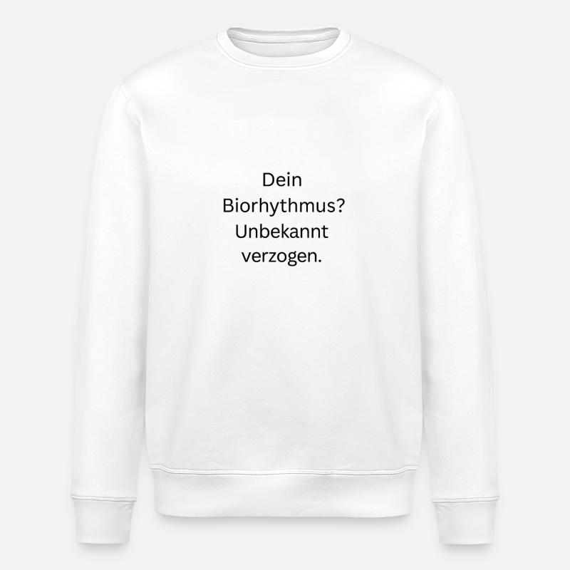 Biorthythmus - Stanley/Stella Unisex Bio-Sweatshirt ROLLER - Weiß