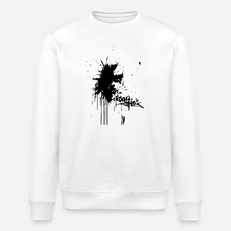 Gesicht - Stanley/Stella Unisex Bio-Sweatshirt ROLLER - Weiß