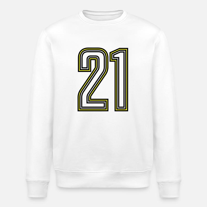 21 - Stanley/Stella Unisex Bio-Sweatshirt ROLLER - Weiß