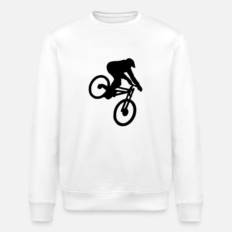ski alpin - Sweat bio ROLLER Stanley/Stella Unisexe - blanc