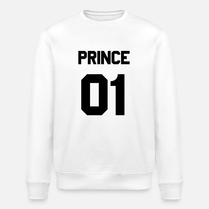 Prince 01 - Stanley/Stella Unisex Bio-Sweatshirt ROLLER - Weiß