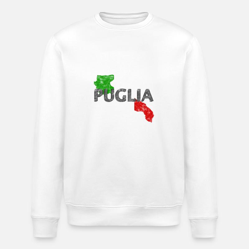 Pouilles - Sweat bio ROLLER Stanley/Stella Unisexe - blanc