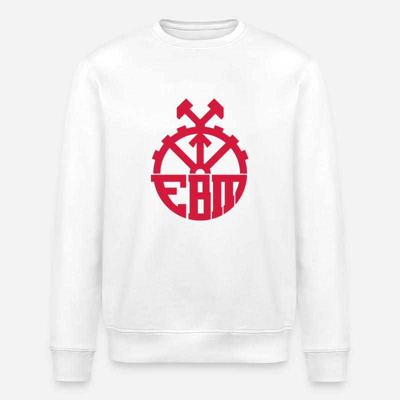 EBM - Stanley/Stella Unisex Bio-Sweatshirt ROLLER - Weiß