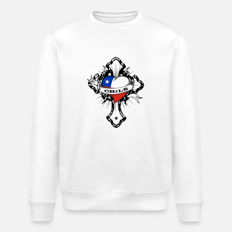 Chile - Stanley/Stella Unisex Bio-Sweatshirt ROLLER - Weiß