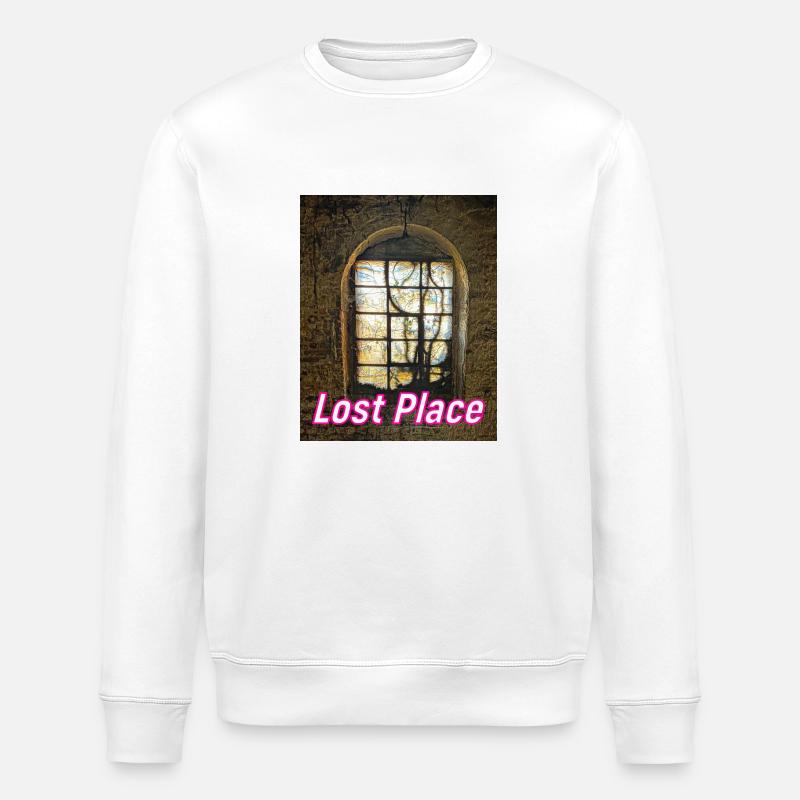 Visite de Lost Place - Sweat bio ROLLER Stanley/Stella Unisexe - blanc