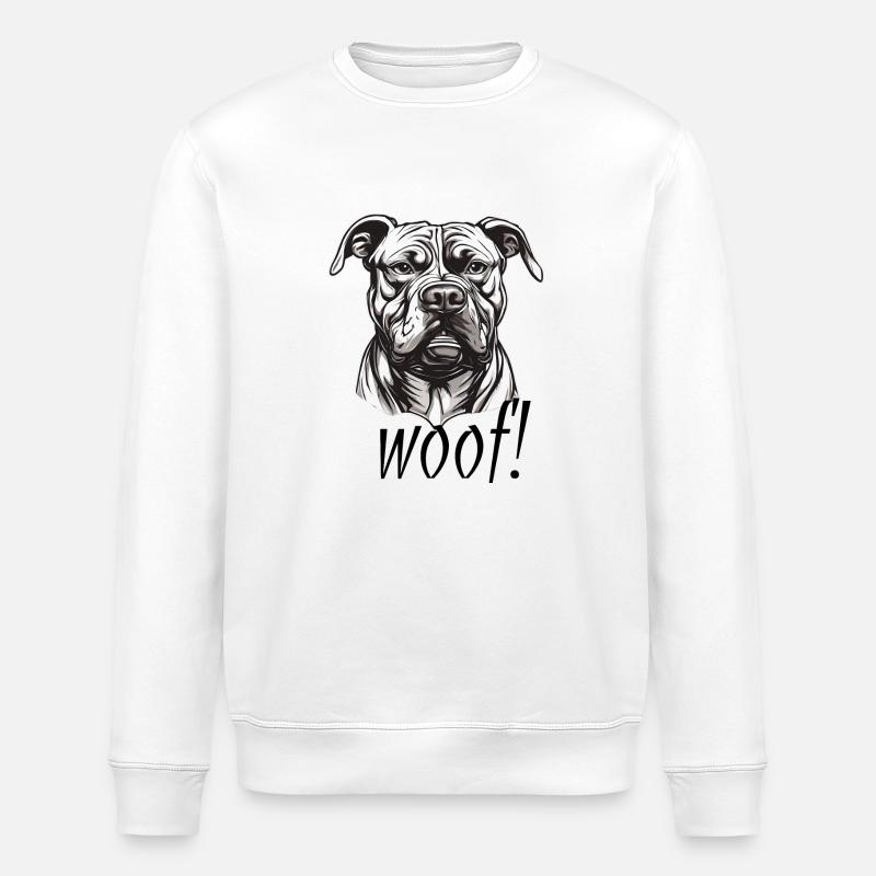 Trame - Sweat bio ROLLER Stanley/Stella Unisexe - blanc