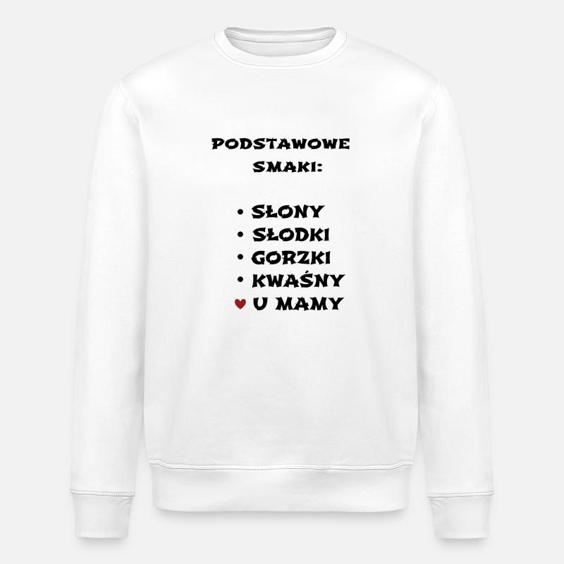 Goûts chez maman - Sweat bio ROLLER Stanley/Stella Unisexe - blanc
