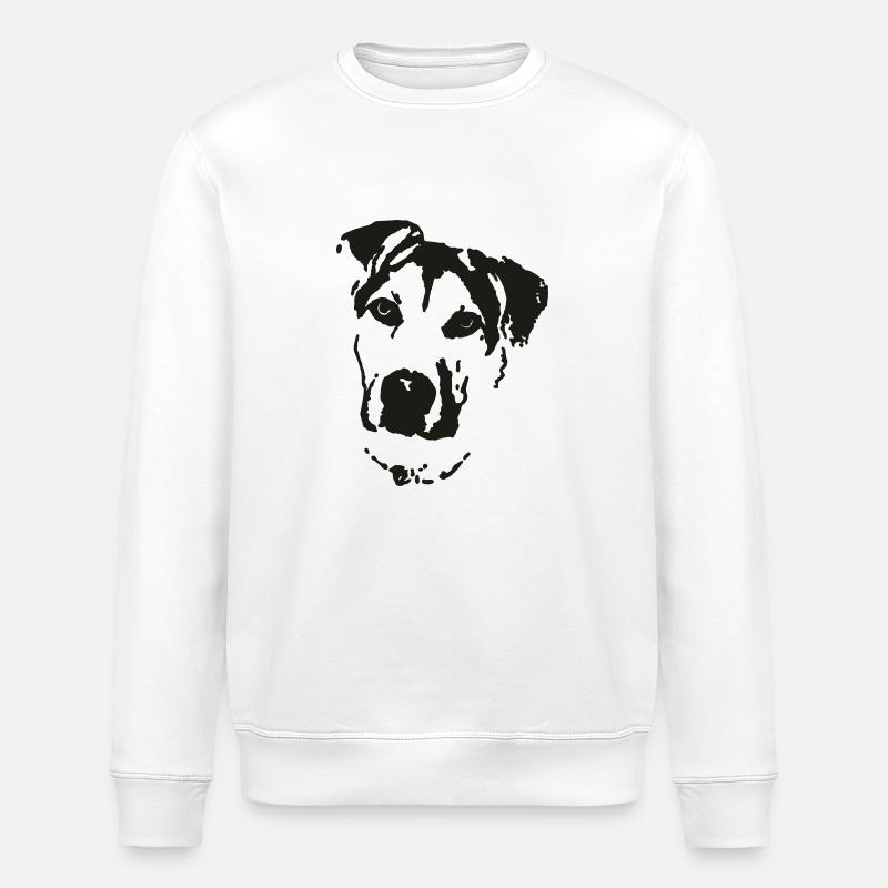 rumo - Stanley/Stella Unisex Bio-Sweatshirt ROLLER - Weiß