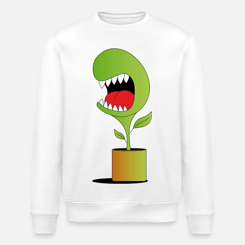 pflanze - Stanley/Stella Unisex Bio-Sweatshirt ROLLER - Weiß