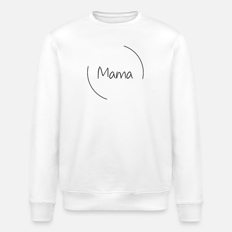 Mama - Stanley/Stella Unisex Bio-Sweatshirt ROLLER - Weiß