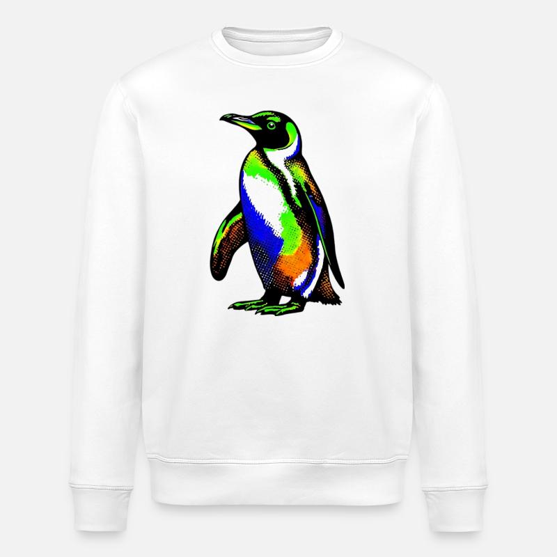 Pingouin - Sweat bio ROLLER Stanley/Stella Unisexe - blanc