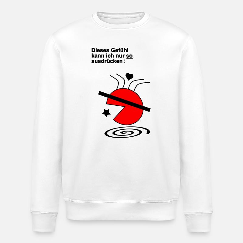 Ce sentiment - Sweat bio ROLLER Stanley/Stella Unisexe - blanc