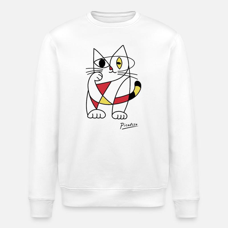 Picatsso - Sweat bio ROLLER Stanley/Stella Unisexe - blanc