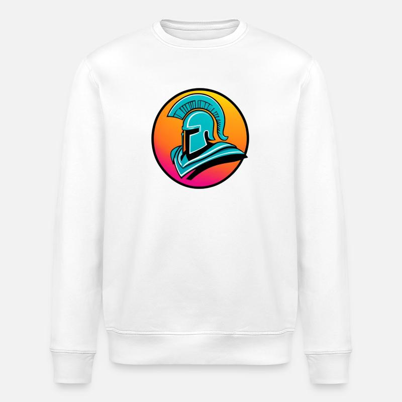 Spartaner - Stanley/Stella Unisex Bio-Sweatshirt ROLLER - Weiß