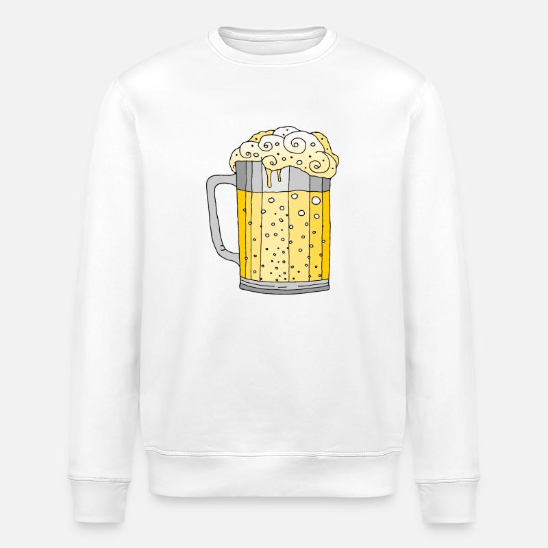 Mug - Stanley/Stella ROLLER Unisex Organic Sweatshirt - white