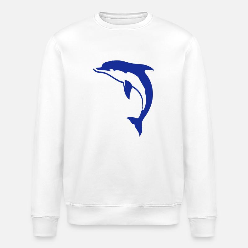 dolphin2 - Sweat bio ROLLER Stanley/Stella Unisexe - blanc