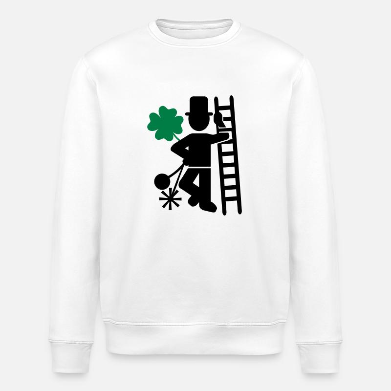 Chimney sweeper - Stanley/Stella ROLLER Unisex Organic Sweatshirt - white