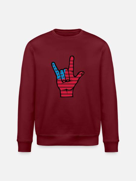 hand_usa - Sweat bio ROLLER Stanley/Stella Unisexe - blanc