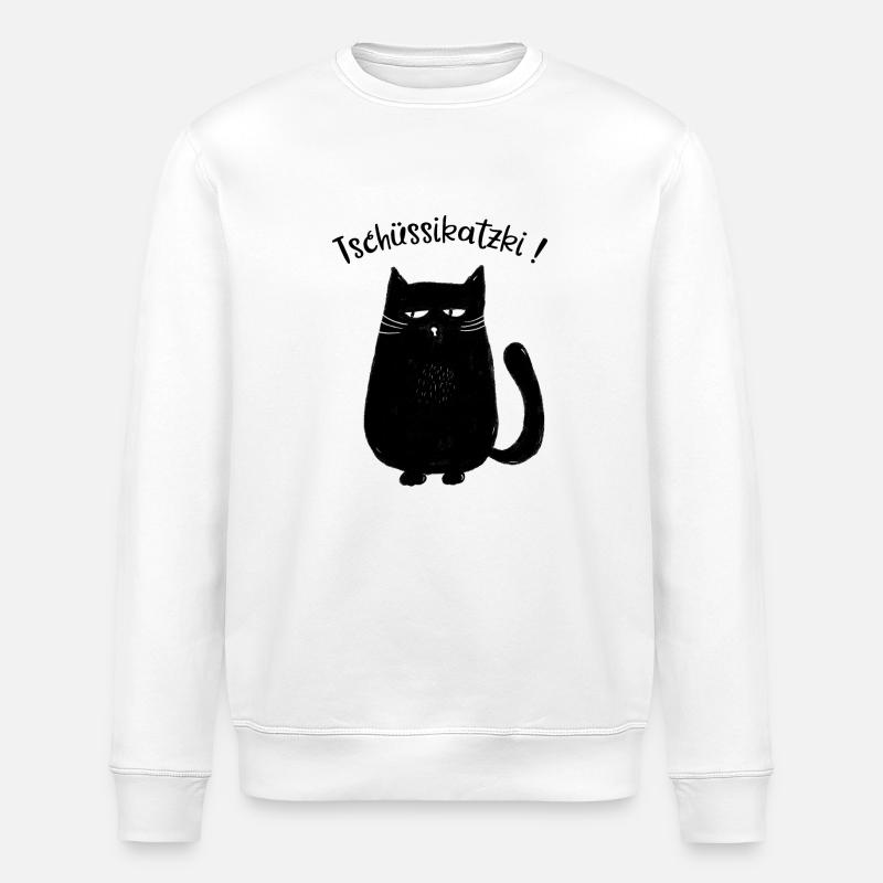 Bye bye byezki ! - Stanley/Stella ROLLER Unisex Organic Sweatshirt - white