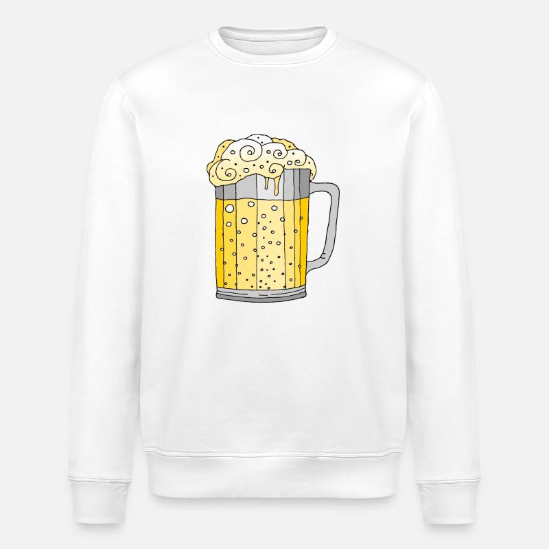 Mug - Stanley/Stella ROLLER Unisex Organic Sweatshirt - white