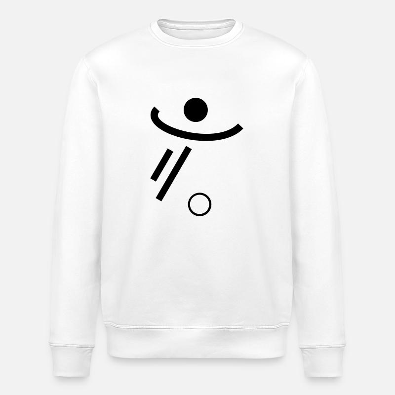 Fußballspieler - Stanley/Stella Unisex Bio-Sweatshirt ROLLER - Weiß