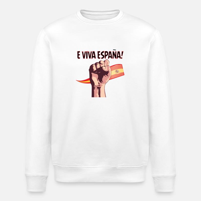 espana 2 - Stanley/Stella Unisex Bio-Sweatshirt ROLLER - Weiß
