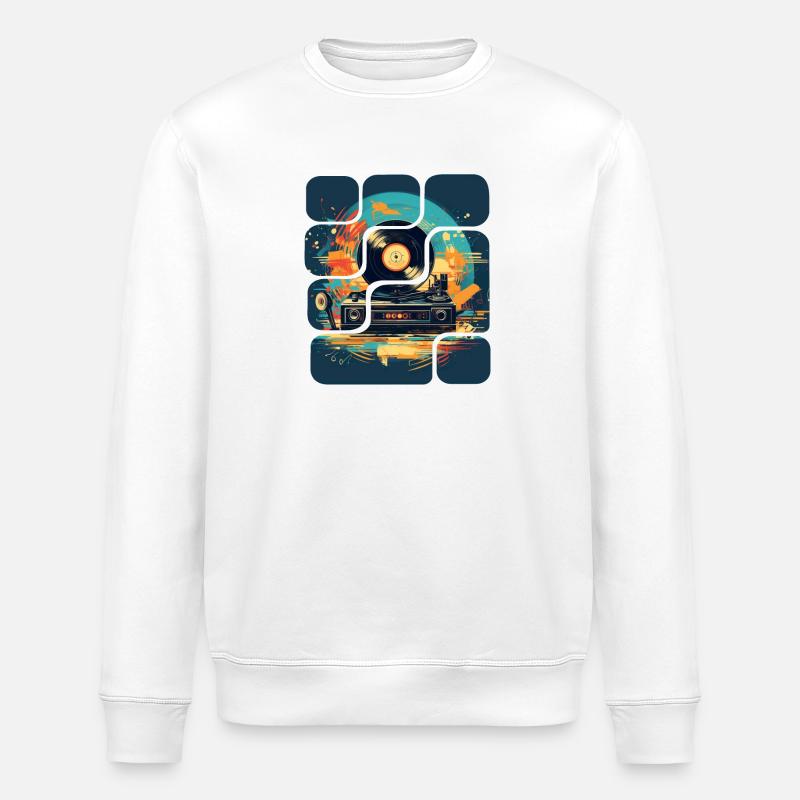 Millésime - Sweat bio ROLLER Stanley/Stella Unisexe - blanc