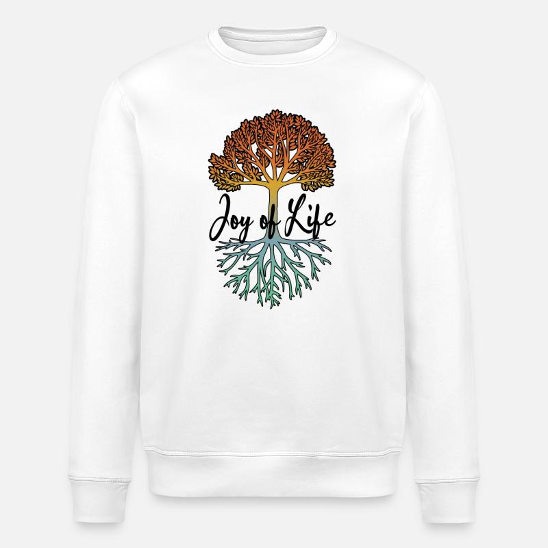 Joie de vivre - Sweat bio ROLLER Stanley/Stella Unisexe - blanc
