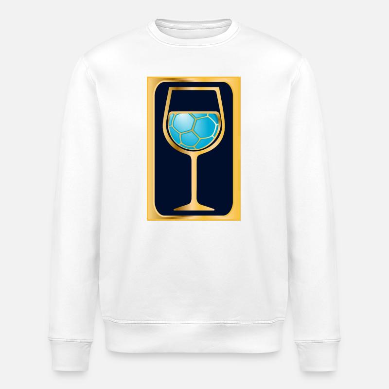 Handball Vin - Sweat bio ROLLER Stanley/Stella Unisexe - blanc