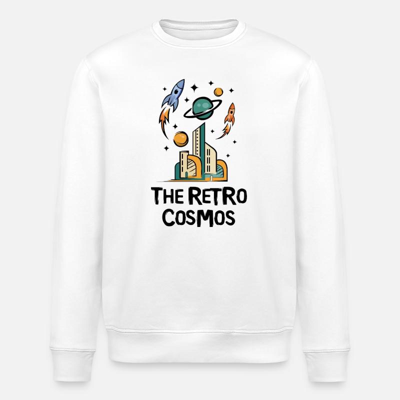 Future City avec des missiles - Sweat bio ROLLER Stanley/Stella Unisexe - blanc