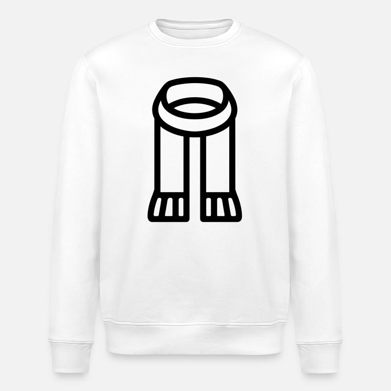 écharpe - Sweat bio ROLLER Stanley/Stella Unisexe - blanc