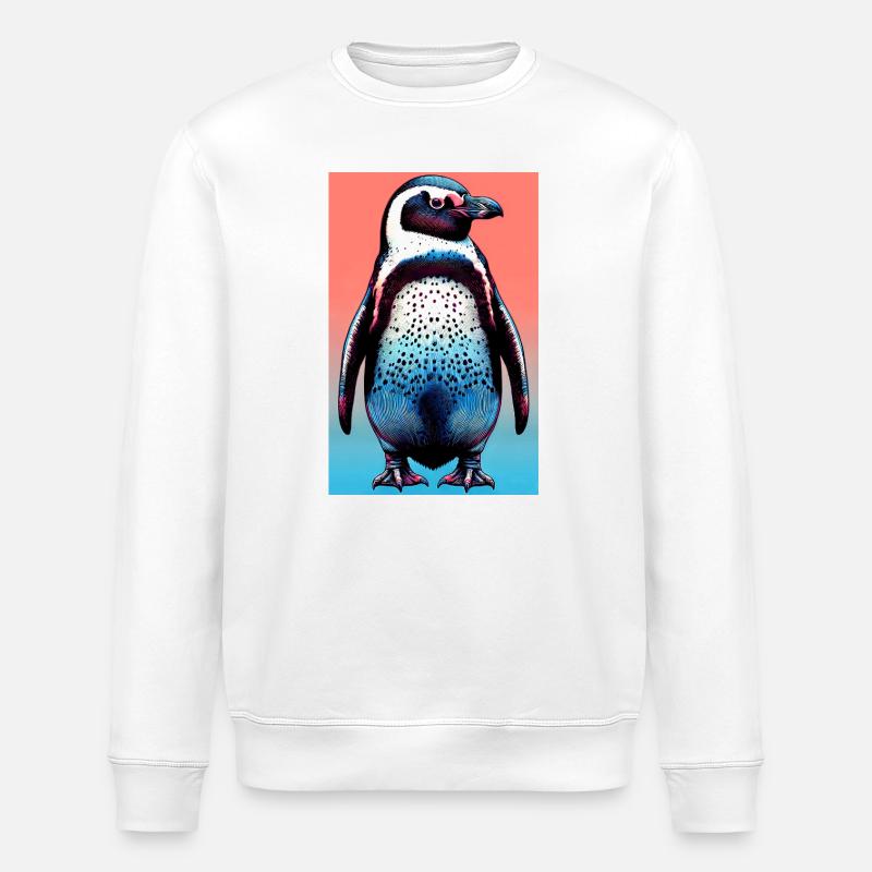 Pinguin - Stanley/Stella Unisex Bio-Sweatshirt ROLLER - Weiß