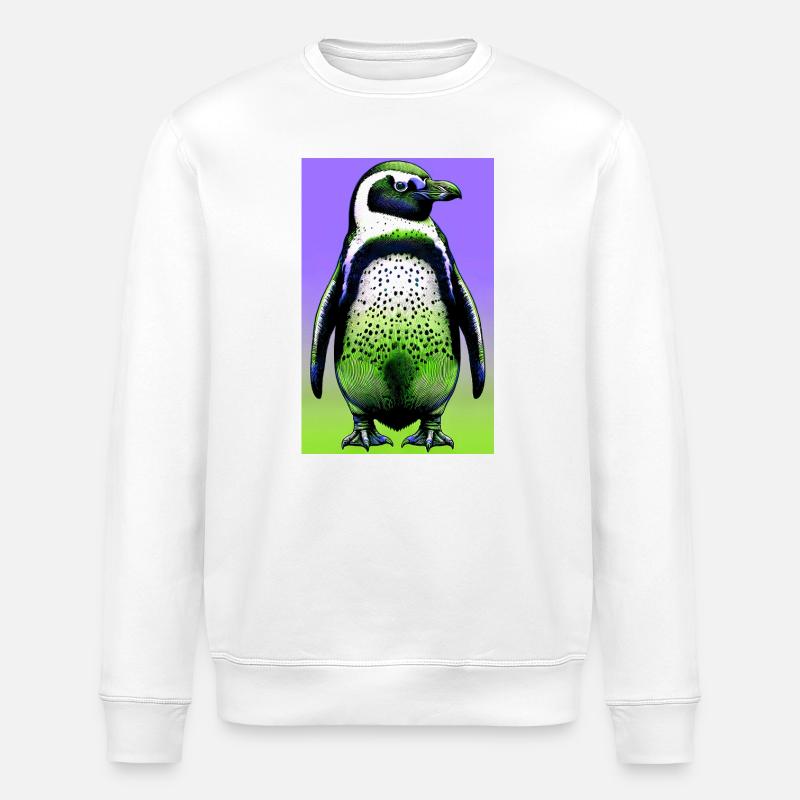 Pinguin - Stanley/Stella Unisex Bio-Sweatshirt ROLLER - Weiß