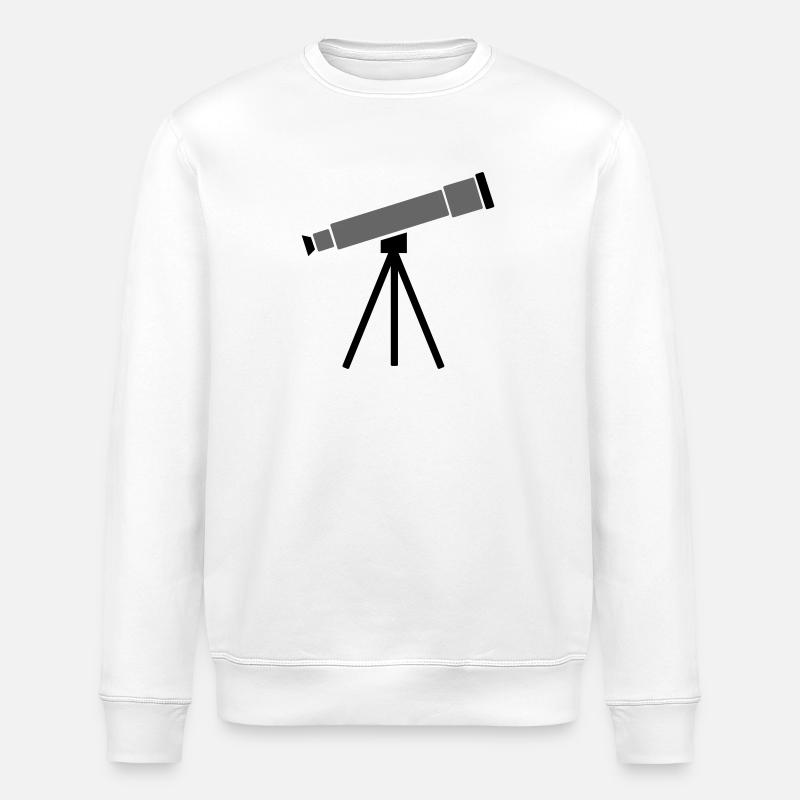 Teleskop - Stanley/Stella Unisex Bio-Sweatshirt ROLLER - Weiß