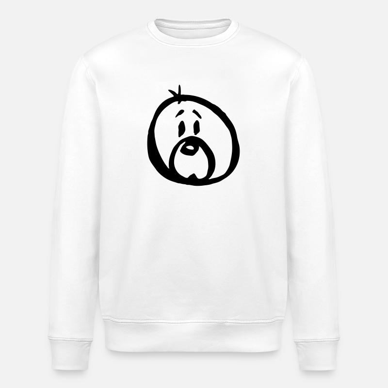 SEAL logo - Sweat bio ROLLER Stanley/Stella Unisexe - blanc